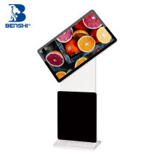 Wifi Android Indoor rotating lcd monitor floor Stand  Touch Screen Digital Signage Kiosk